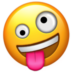 new tongue out emoji