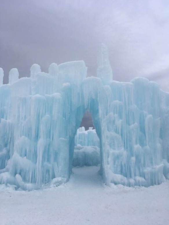 ice castle doorway