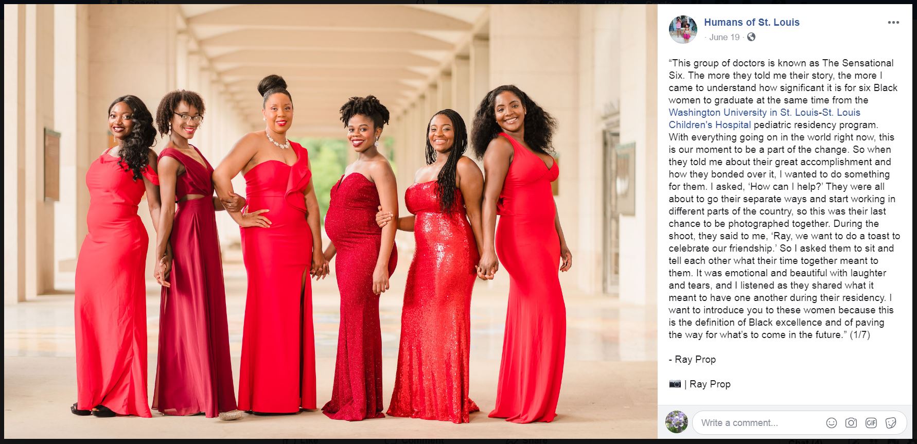 Sensational six FB Humans of St Louis 1 of 7 June 2020